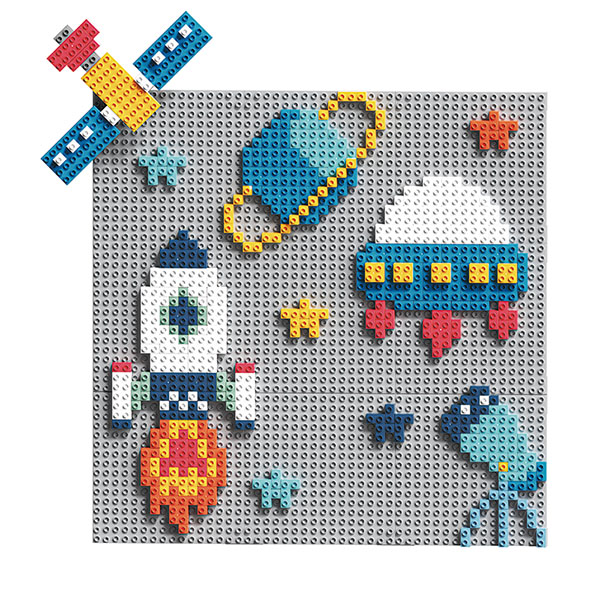 DIY Bulding block wall 400 pcs