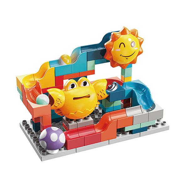 Crab slide bowling 105 pcs building block