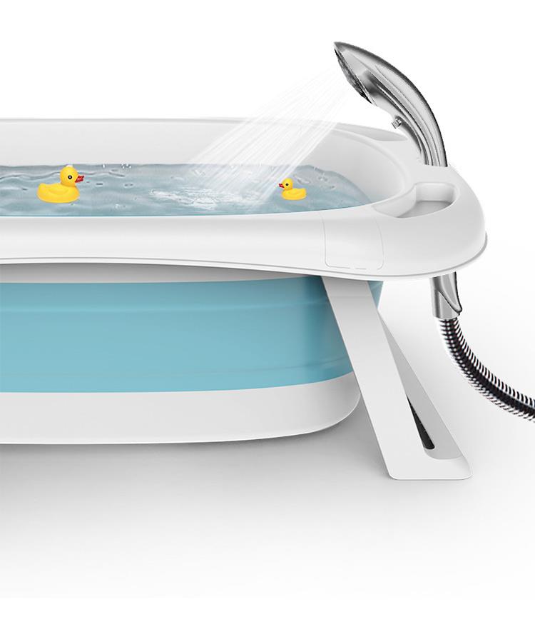 Hot sale High quality small plastic baby foldable bath tub